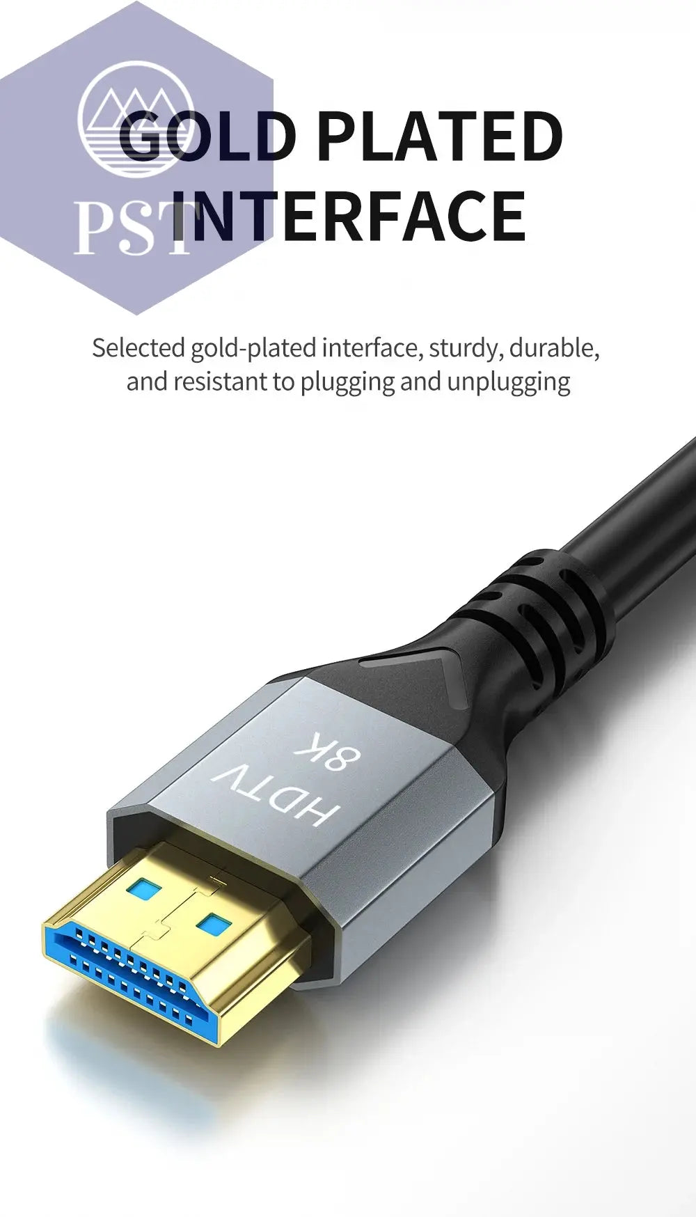 8k hdmi 2,1 kabel 4k @ 120hz 8k @ 60hz 48gbps earc arc hdcp ultra hoch geschwindigkeit hdr für rtx video kabel pc laptop projektor hd tv ps5 PST PS Tradings