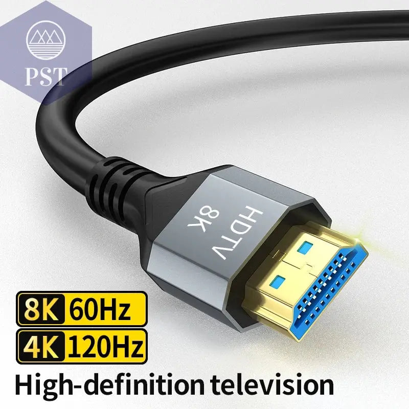 8k hdmi 2,1 kabel 4k @ 120hz 8k @ 60hz 48gbps earc arc hdcp ultra hoch geschwindigkeit hdr für rtx video kabel pc laptop projektor hd tv ps5 PST PS Tradings