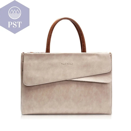 Elegant Protective Durable Genuine Leather Laptop Bag PST PS Tradings