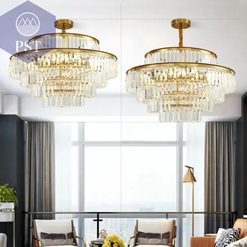 Elegante Moderne Kristall LED Deckenleuchte PST PS Tradings Beleuchtung PST PS Tradings PST PS Tradings Elegante Moderne Kristall LED Deckenleuchte Beleuchtung