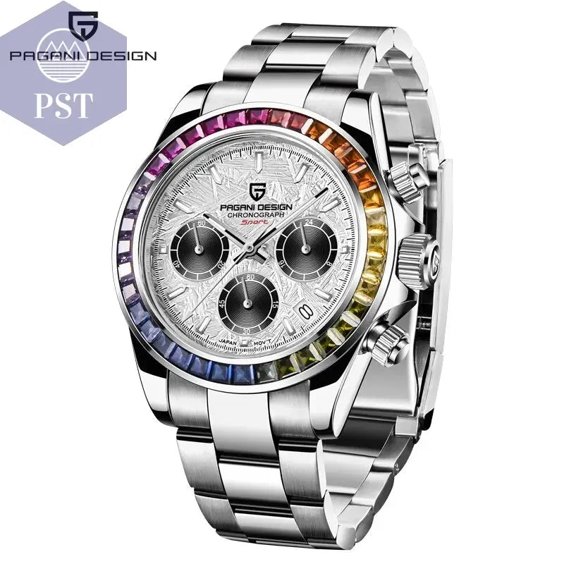 PAGANI DESIGN Luxuriöse Herrenuhr Armbanduhr PST PS Tradings PST PS Tradings White-1 PST PS Tradings PAGANI DESIGN Luxuriöse Herrenuhr Armbanduhr