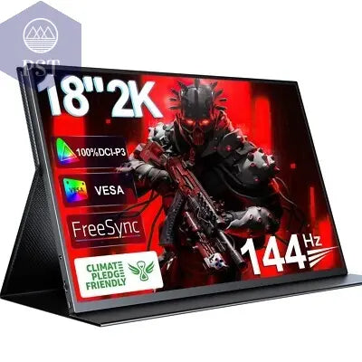 UPERFECT Mobile 18 Zoll Gaming Monitor 18" 2K Display 144Hz FreeSync Tragbar PST PS Tradings Monitor PST PS Tradings PST PS Tradings