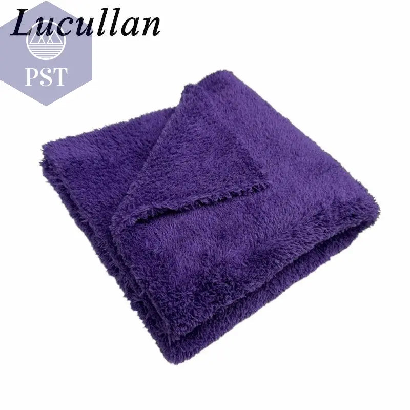 Ultra Thick-580GSM Edgeless Microfiber Cloth 16"X16" No Edge Premium Detailing Towel For Polishing,Buffing,Finishes,Car Wash - PST PS Tradings