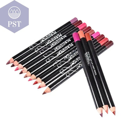12 stc. professional Lip Liner Waterproof Wasserfest nude Lip Liner Set 12 Stück      12pcs-CHINA PST PS Tradings