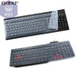1pc Universal Waterproof Silicone Desktop Computer Keyboard Cover Clear Skin Protector Film Shell Dust-Proof Protective Film - PST PS Tradings