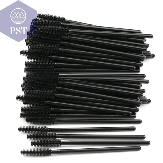 25/50pcs Disposable Eyelash Brush Eyelashes Extension Tools Silicone Gel Material Eyebrow Brushes Mascara Wands Applicator Women       PST PS Tradings