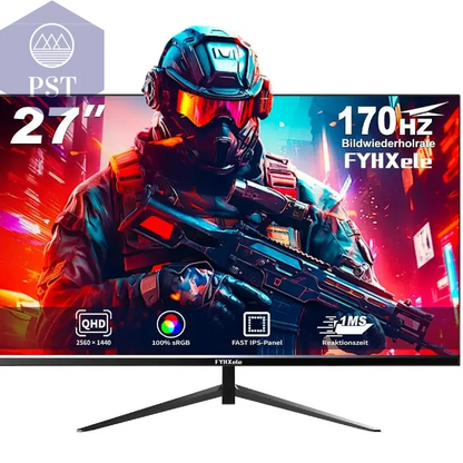 27 Zoll Gaming Monitor 2K Display 170Hz IPS 1ms HDR400 PST PS Tradings Monitor PST PS Tradings United-States PST PS Tradings