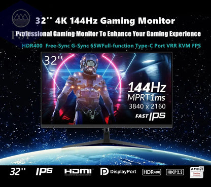 32Zoll 4K Monitor UHD Display 144Hz PST PS Tradings Monitor Monitor