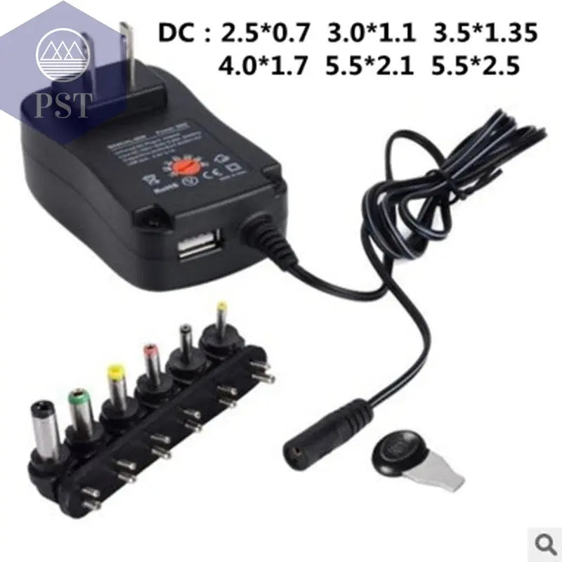 3V 4.5V 5V 6V 7.5V 9V 12V 2A 2.5A AC/DC Adapter Adjustable Power Supply Universal Adaptor Charger for LED Light Bulb Strip CCTV - PST PS Tradings