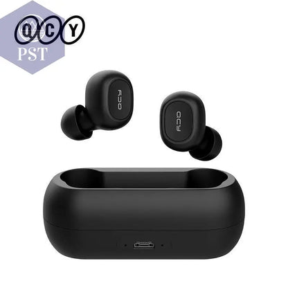 5.0 Bluetooth 3D Stereo Earphones with Dual Microphone      T1C-Black-China PST PS Tradings