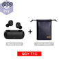 5.0 Bluetooth 3D Stereo Earphones with Dual Microphone      T1C-Black-with-pouch-China PST PS Tradings