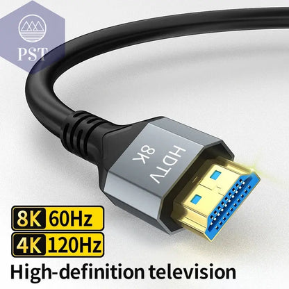 8K HDMI 2.1 Kabel 4K@120Hz 8K@60Hz 48Gbps EARC ARC HDCP Ultra High Speed HDR für RTX Videokabel PC Laptop Projektor HD TV PS5  Elektronik - Medien - Kabel     PST PS Tradings