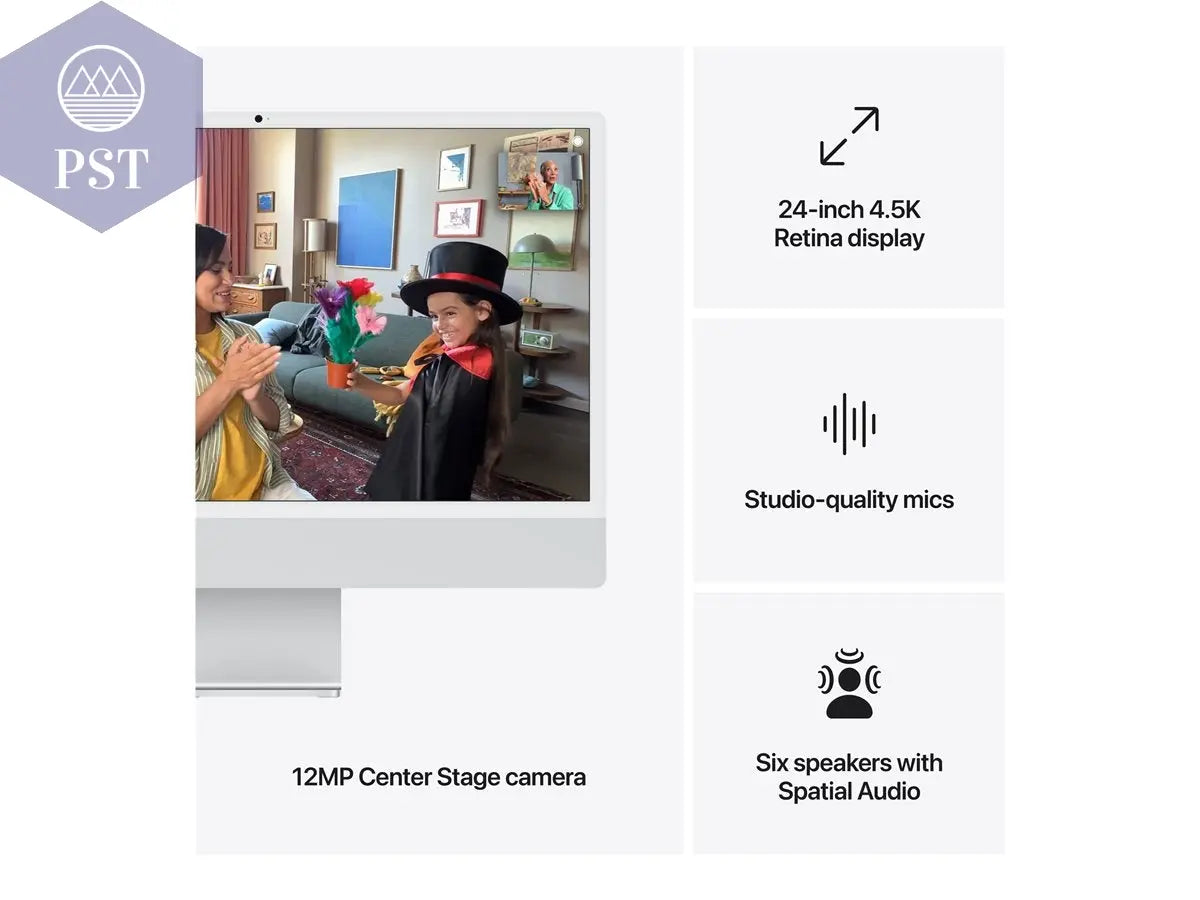 APPLE iMac 24 Zoll M4 16GB 4.5K PST PS Tradings PC PC