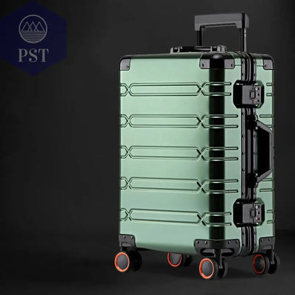 Aluminium-Magnesium Reisekoffer 20/24/29 Zoll PST PS Tradings  PST PS Tradings Dark-green-29 PST PS Tradings Aluminium-Magnesium Reisekoffer 20/24/29 Zoll