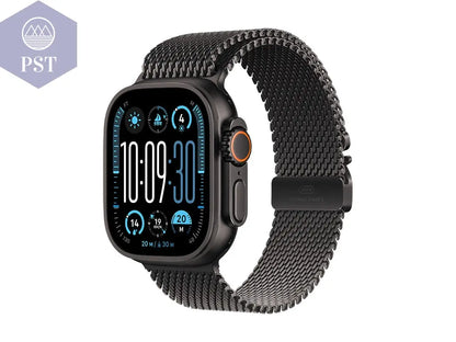 Apple Watch Ultra 2 Titanium Cellular 49mm Schwarz (Milanaise Titan schwarz) PST PS Tradings  PST PS Tradings  PST PS Tradings