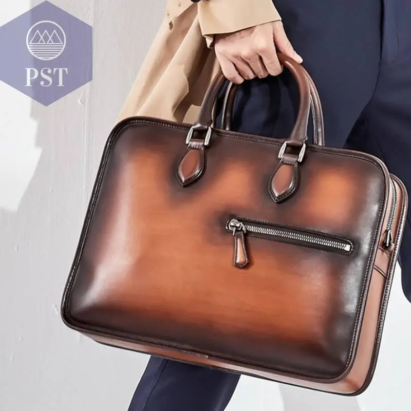 Business Aktentasche Style Berluti Sale Business Bag Echtleder 100% Kalbsleder PST PS Tradings