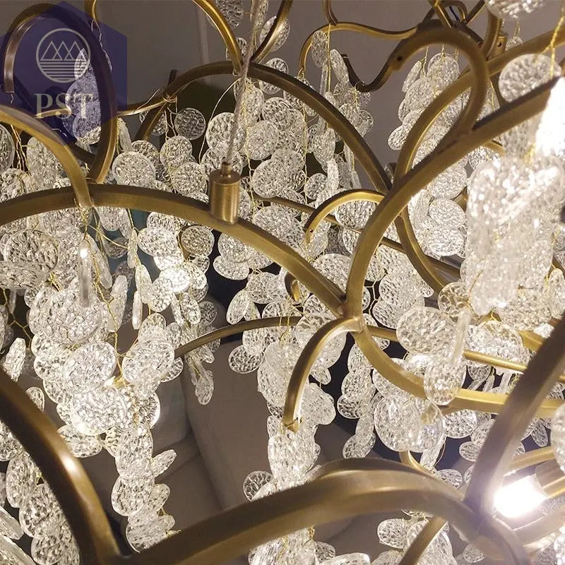 Chandelier Lighting Crystal Grape       PST PS Tradings