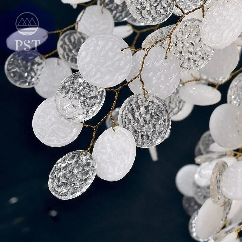 Chandelier Lighting Crystal Grape      Warm-white-glass-L100xW50xH60CM PST PS Tradings
