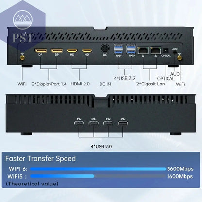 Computer Gaming Mini PC 14. Gen Intel i9 mit RTX 4070 PST PS Tradings Mini PC PST PS Tradings i9-14900F-4070-12G-64GB-DDR5-4TB-SSD-CHINA PST PS Tradings Computer Gaming Mini PC 14. Gen Intel i9 mit RTX 4070 Mini PC
