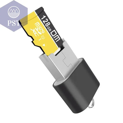 DM CR015 Micro SD Card Reader with innovative TF card slot change the card reader into a usb flash drive for computer or for car       PST PS Tradings