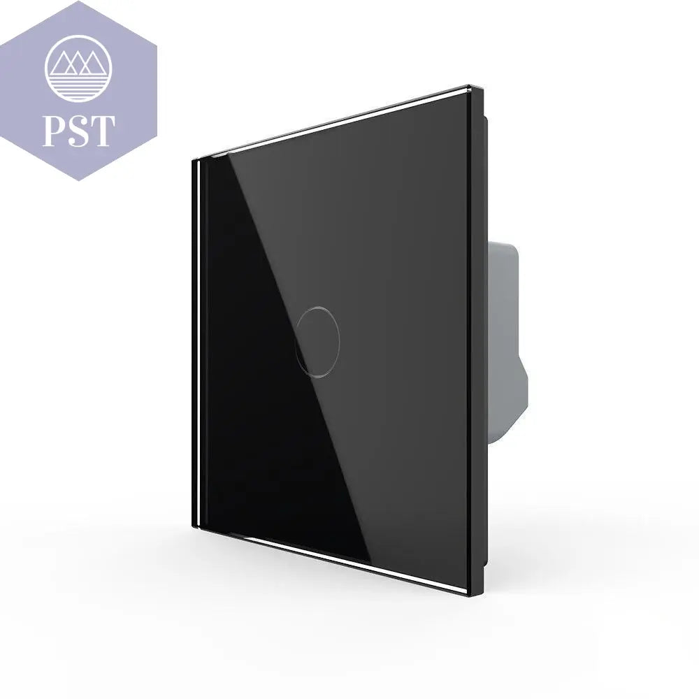EU Standard Touch Wall Switch      Black-China PST PS Tradings