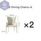 Eleganter Esstisch mit Stühlen Designer Esszimmer Marmor Style Esstisch Set PST PS Tradings Esstisch PST PS Tradings  PST PS Tradings