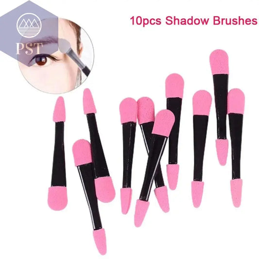 Eye Shadow Brushes Powder Brush Double Ended Eyeshadow Applicator Pro Sponge Eye Shadow Make Up Supplies PST PS Tradings  PST PS Tradings  PST PS Tradings Eye Shadow Brushes Powder Brush Double Ended Eyeshadow Applicator Pro Sponge Eye Shadow Make Up Supplies