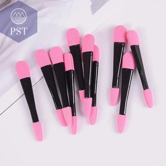 Eye Shadow Brushes Powder Brush Double Ended Eyeshadow Applicator Pro Sponge Eye Shadow Make Up Supplies PST PS Tradings  PST PS Tradings  PST PS Tradings Eye Shadow Brushes Powder Brush Double Ended Eyeshadow Applicator Pro Sponge Eye Shadow Make Up Supplies