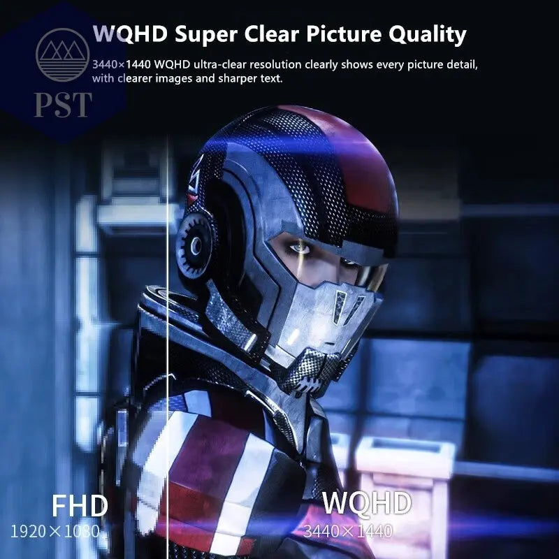 FYHXele 34 Zoll Curved Gaming Monitor WQHD Display 165Hz PST PS Tradings Monitor PST PS Tradings  PST PS Tradings