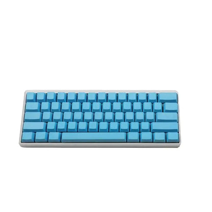 White Black Gray Green Blank Thick PBT OEM Profile 62 Key ISO 61 ANSI Keycaps For MX Switches Mechanical Keyboard (Only Keycap) - Property & Safety Tradings