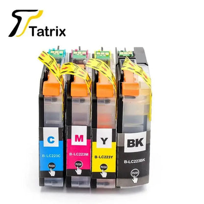 Tatrix With Chip  LC223 LC221 Compatible Ink Cartridge For Brother MFC-J4420DW/J4620DW/J4625DW/J480DW/J680DW/J880DW Printer - PST PS Tradings