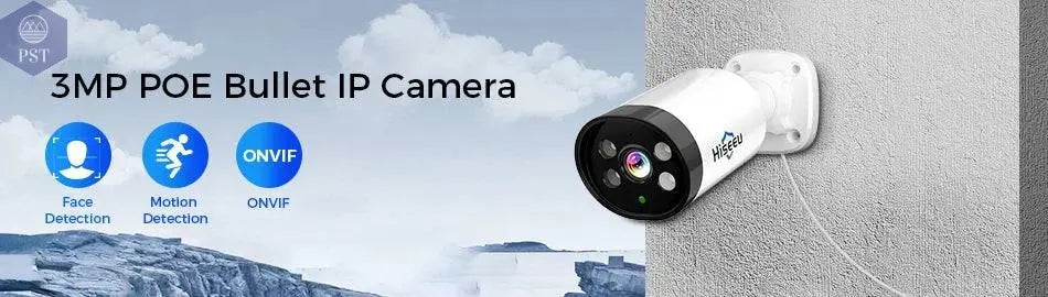Hiseeu H.265+ 4CH 10CH 16CH POE NVR For IP Security Surveillance Camera CCTV System 5MP 8MP 4K Audio Video Recorder Face Detect - Property & Safety Tradings
