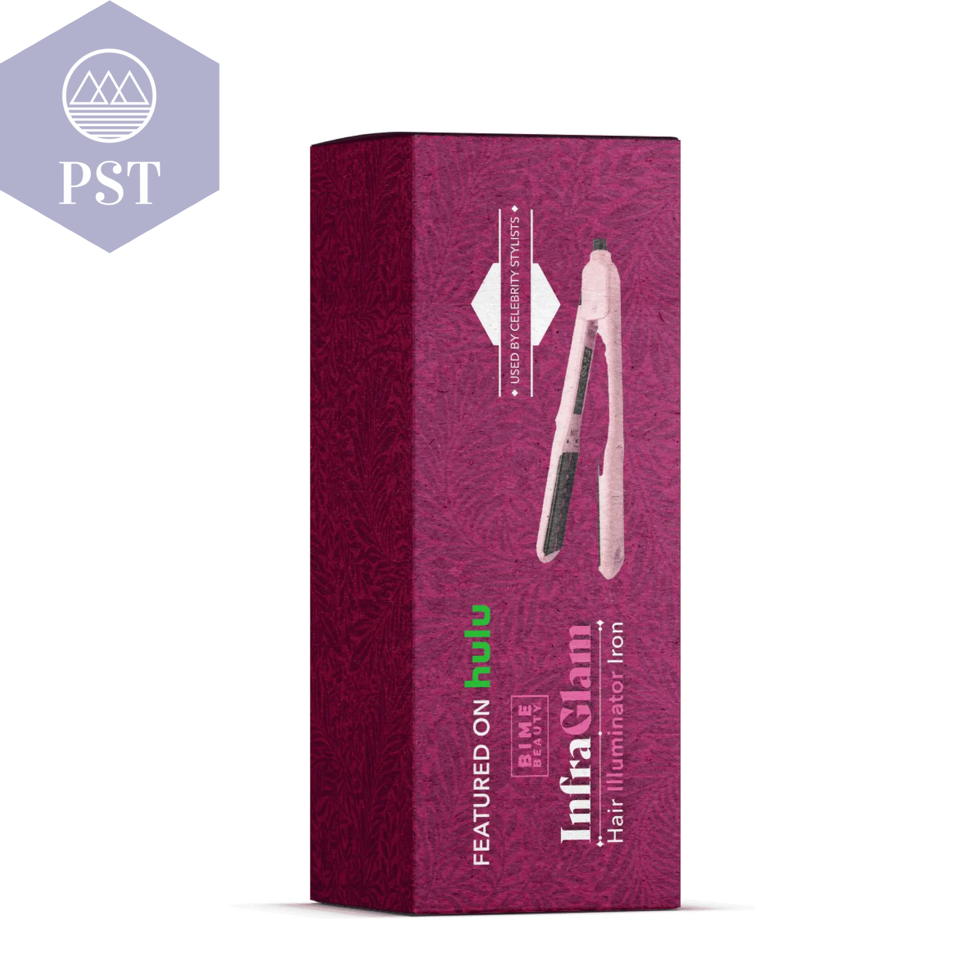 InfraGlam Hair Illuminator Iron PST PS Tradings Hair Styler Glätteisen PST PS Tradings  PST PS Tradings InfraGlam Hair Illuminator Iron Hair Styler Glätteisen