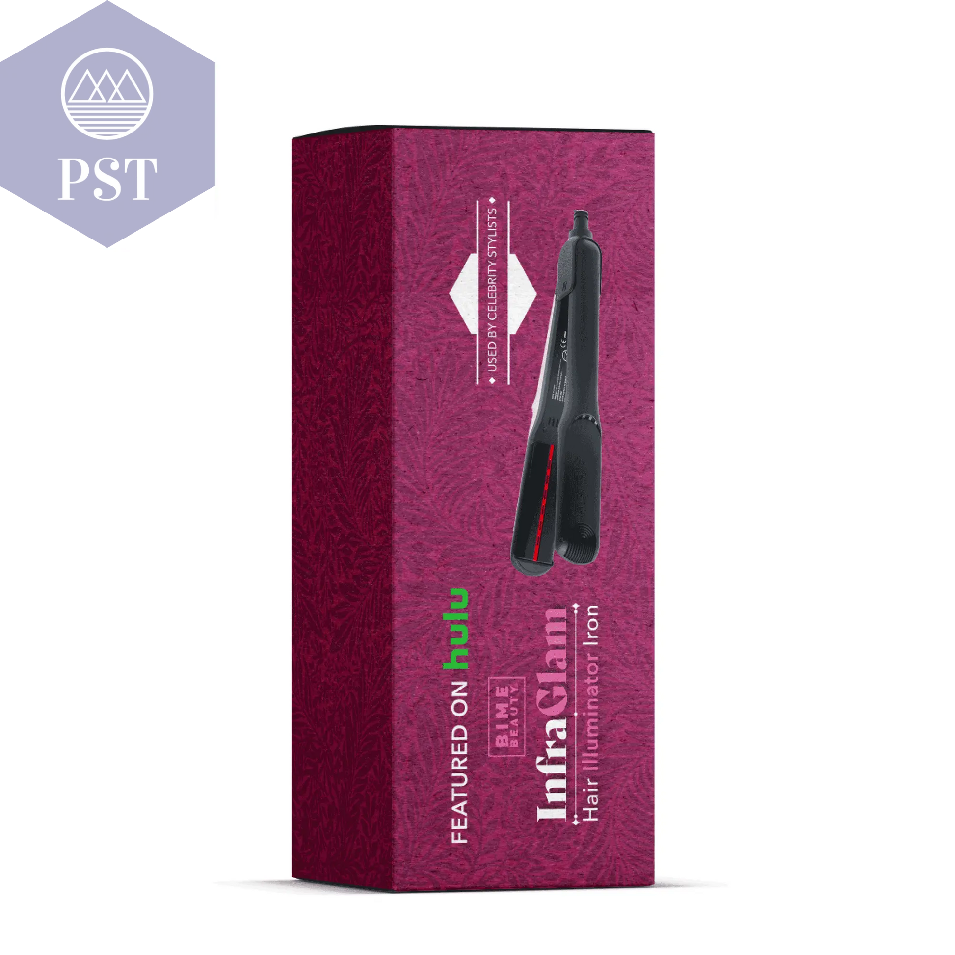 InfraGlam Hair Illuminator Iron PST PS Tradings Hair Styler Glätteisen PST PS Tradings  PST PS Tradings InfraGlam Hair Illuminator Iron Hair Styler Glätteisen