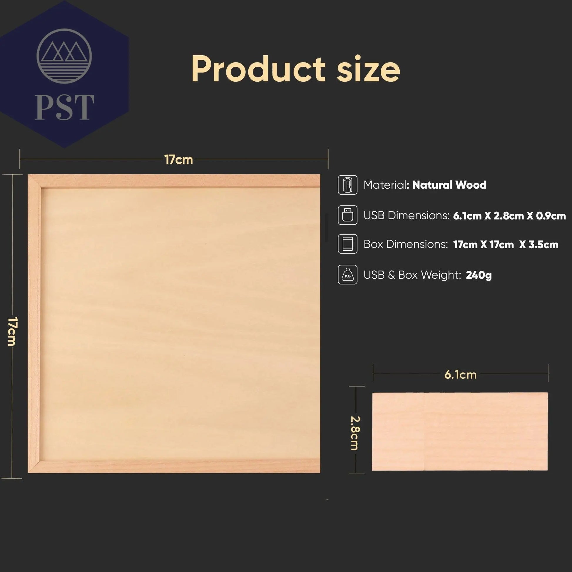 JASTER USB 2.0 Flash Drives Photography Wooden Photo Album Box Pen drive Free logo 16GB 32GB 64GB 128GB Creative gift USB stick       PST PS Tradings