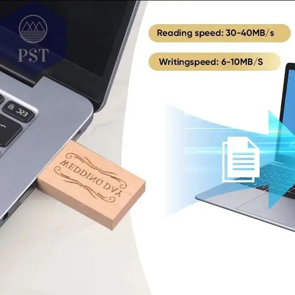 JASTER USB 2.0 Flash Drives Photography Wooden Photo Album Box Pen drive Free logo 16GB 32GB 64GB 128GB Creative gift USB stick       PST PS Tradings