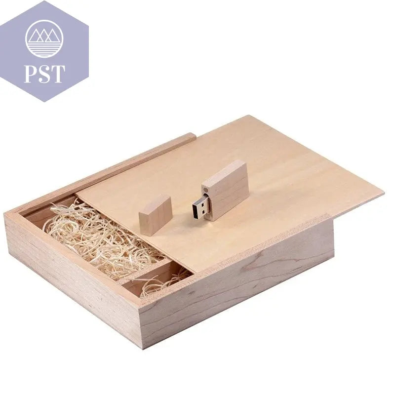JASTER USB 2.0 Flash Drives Photography Wooden Photo Album Box Pen drive Free logo 16GB 32GB 64GB 128GB Creative gift USB stick       PST PS Tradings