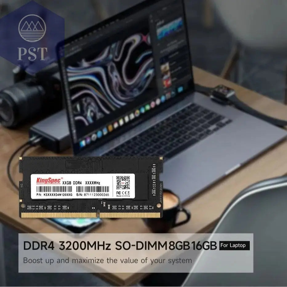 KingSpec Memory Ram DDR4 8GB 16GB 32GB 3200MHz 2666MHz 3200 MHz RAM for Laptop Notebook Memoria RAM DDR4 1.2V Laptop RAM       PST PS Tradings