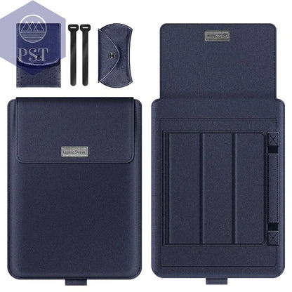 Laptoptasche aus PU-Leder      Dark-Blue-for-15-15.6-inch PST PS Tradings