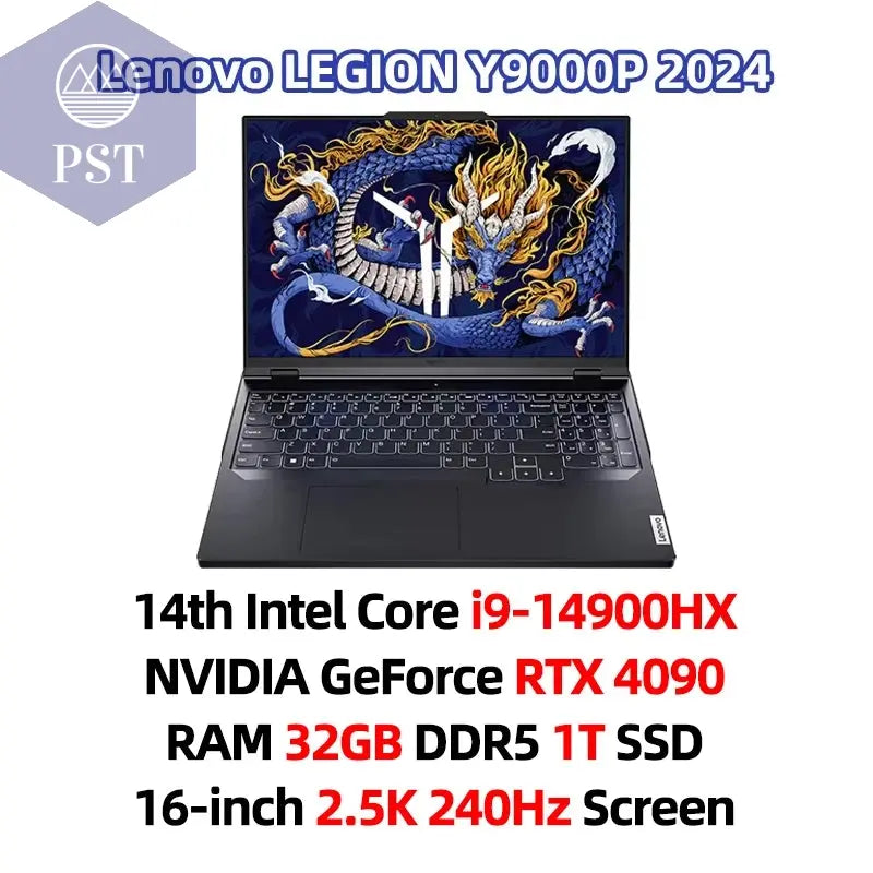 Lenovo Legion Y9000P Gaming Laptop i9 RTX4090 PST PS Tradings Laptop PST PS Tradings i9-14900HX-4090-1T-spain PST PS Tradings