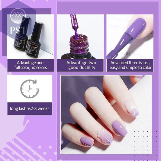 Limegirl Gel Nail Polish Set 60/40/24Colors Semi Permanent UV Led Gel Varnish Soak Off Nail Lacquers Base Top Coat  Limegirl Gel Nail Polish set     PST PS Tradings