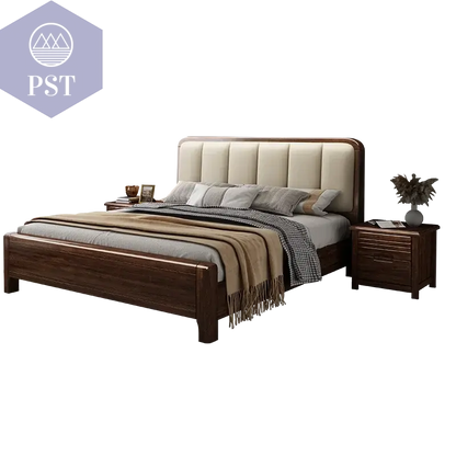Luxuriöses Doppelbett mit HolzkopfteilMöbel PST PS Tradings  PST PS Tradings
