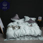 Luxuriöses Seiden Bettwäsche Set Bettbezug Bettzeug PST PS Tradings  PST PS Tradings King-002-Fitted-Bed-Sheet PST PS Tradings Luxuriöses Seiden Bettwäsche Set Bettbezug Bettzeug