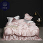 Luxuriöses Seiden Bettwäsche Set Bettbezug Bettzeug PST PS Tradings  PST PS Tradings King-005-Fitted-Bed-Sheet PST PS Tradings Luxuriöses Seiden Bettwäsche Set Bettbezug Bettzeug