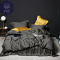 Luxuriöses Seiden Bettwäsche Set Bettbezug Bettzeug PST PS Tradings  PST PS Tradings King-007-Fitted-Bed-Sheet PST PS Tradings Luxuriöses Seiden Bettwäsche Set Bettbezug Bettzeug