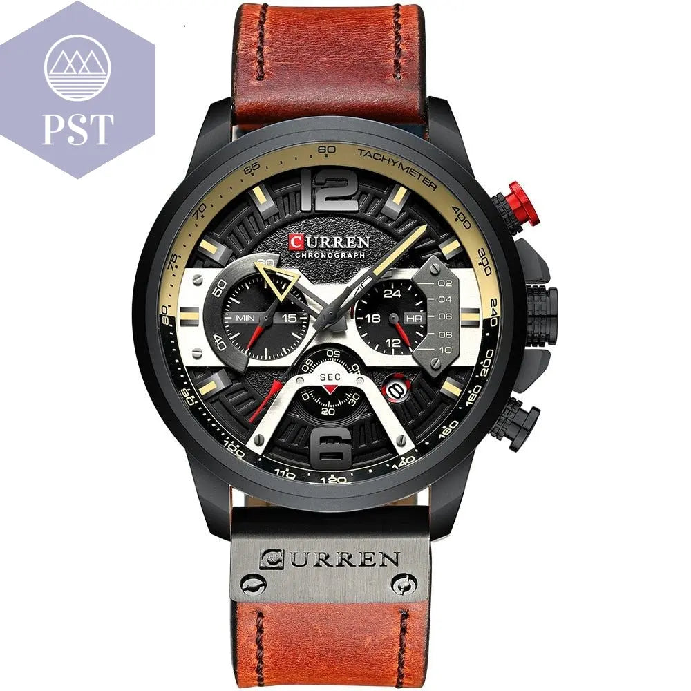 Männer Armbanduhr Men's Casual Watches      black-black-watch-SPAIN PST PS Tradings