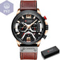 Männer Armbanduhr Men's Casual Watches      rose-black-box-China PST PS Tradings