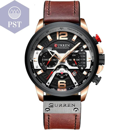 Männer Armbanduhr Men's Casual Watches      rose-black-watch-China PST PS Tradings