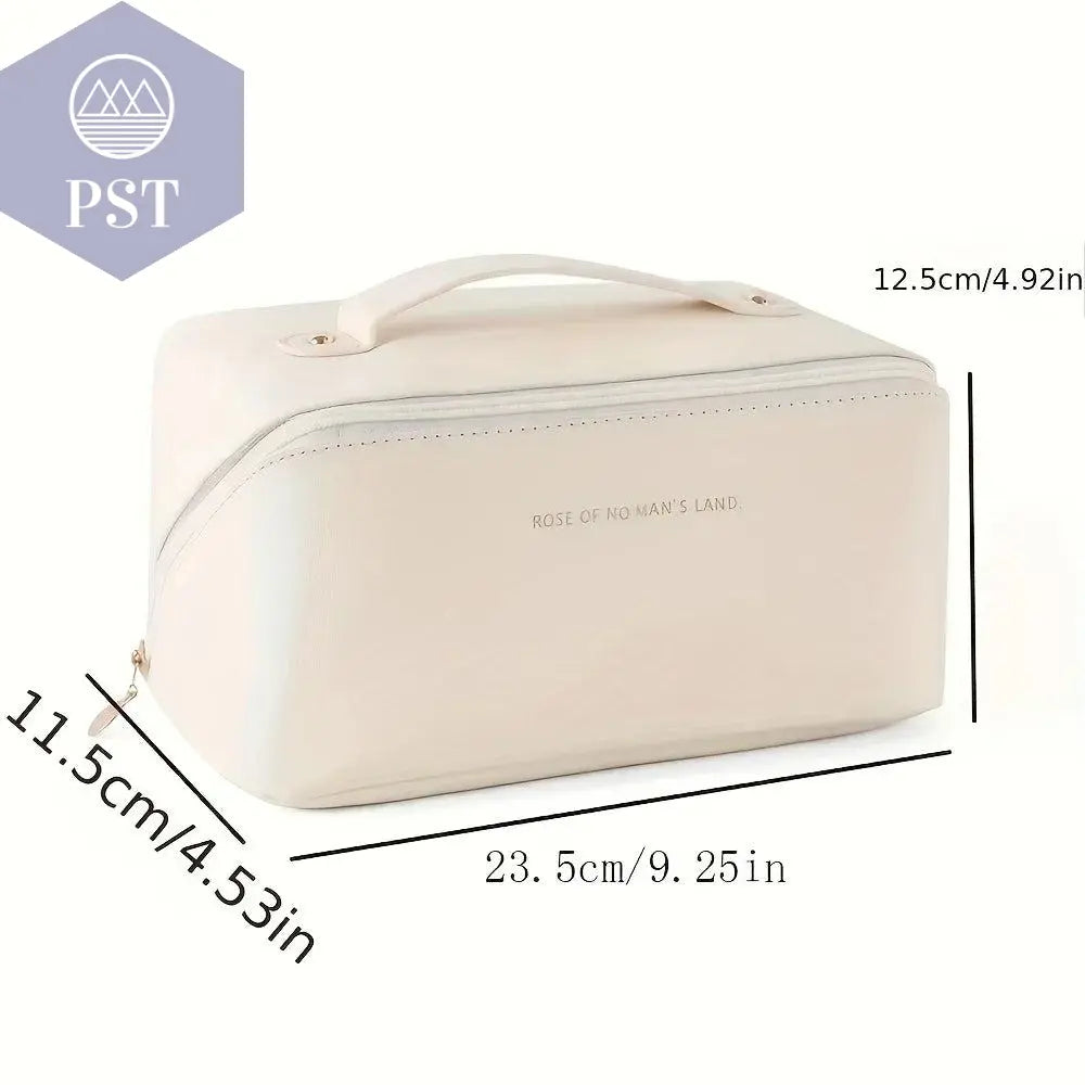 Makeup Organizer Female Toiletry Kit Bag Make Up Case Storage Pouch Luxury Lady Box, Cosmetic Bag, Organizer Bag For Travel Zip - PST PS Tradings