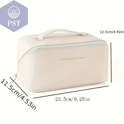 Makeup Organizer Female Toiletry Kit Bag Make Up Case Storage Pouch Luxury Lady Box, Cosmetic Bag, Organizer Bag For Travel Zip - PST PS Tradings